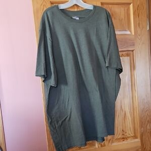 Basic Editions Green Short Sleeve Tee